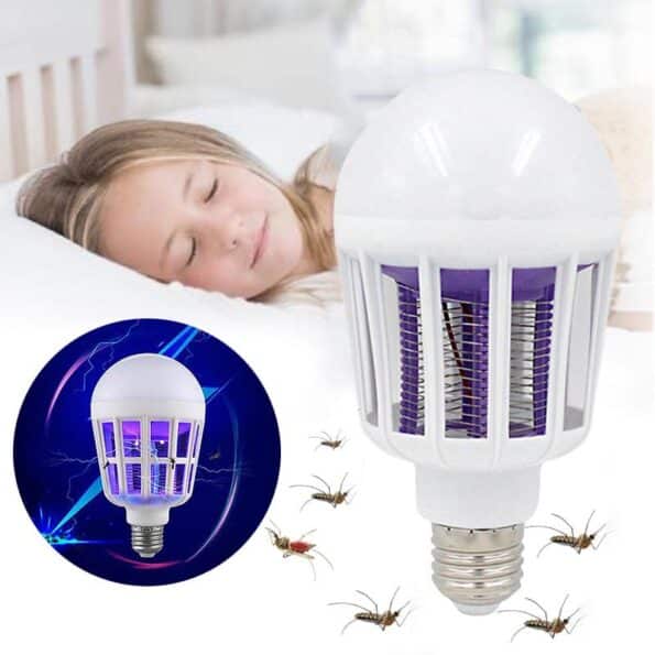 Lampe LED & anti-moustiques – 2 en 1 – 15W