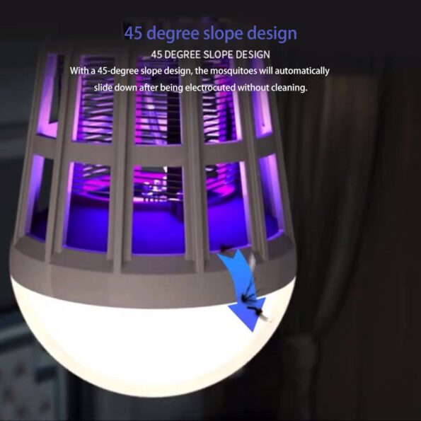 Lampe LED & anti-moustiques – 2 en 1 – 15W