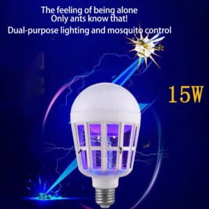 Lampe LED & anti-moustiques – 2 en 1 – 15W