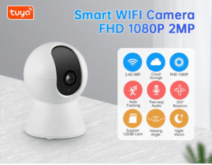 KERUI Smart Camera 2MP sans fil avec suivi automatique et Vision nocturne