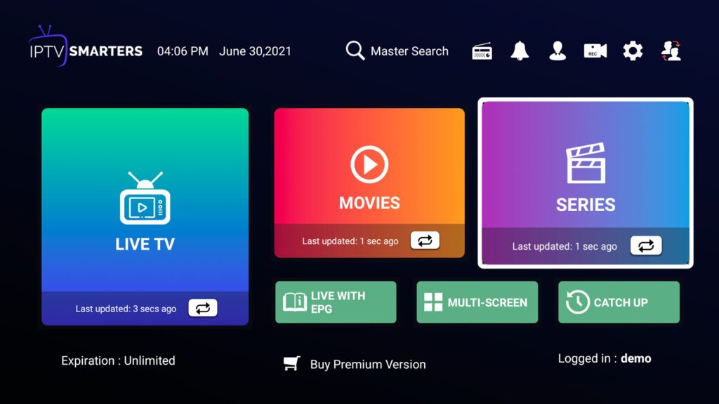 Configuration IPTV Smarters Pro 2 IPTV Smarters Lominos Tunisie