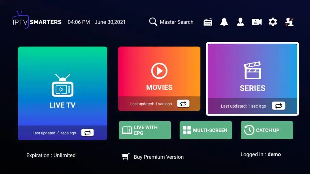 Configuration IPTV Smarters Pro 2 IPTV Smarters Lominos Tunisie