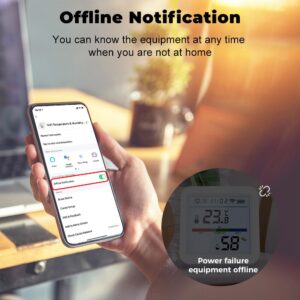 Capteur de température et d'humidité WiFi