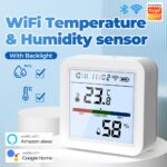 Tuya-Capteur de température et d'humidité WiFi