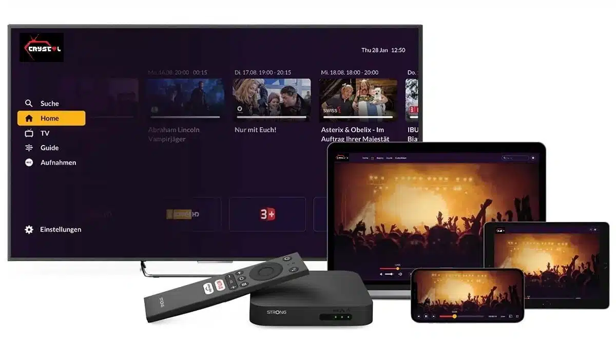 CRYSTAL IPTV 12 Mois