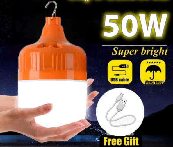 Lampe Led - Rechargeable - 50W- Lominos Tunisie