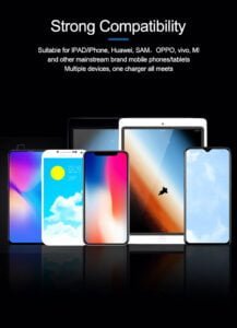 SUNSHINE Chargeur intelligent 6 USB avec écran LCD 3 Chargeur intelligent 6 USB avec écran LCD