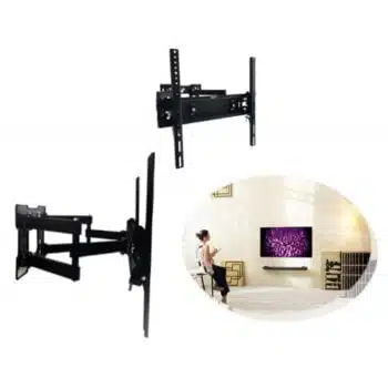 Support Mural Mobile pour TV 26-55" Noir