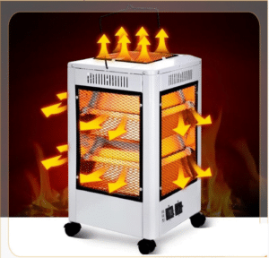 Chauffage électrique 6 en 1 cinq côtés et barbecue cuisson réglable 2000W 3 6 en 1 Chauffage electrique cinq cotes et barbecue cuisson reglable 2000W