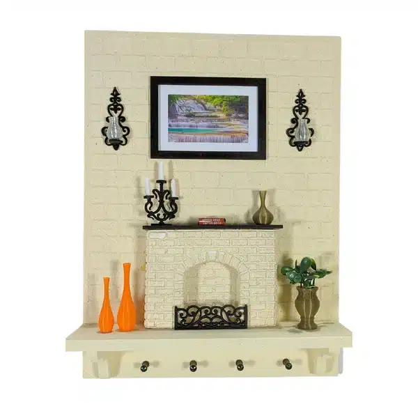 Support Porte Clé – Bois – 30 X 22 X 7 Cm
