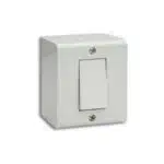 BOITE APPARENTE 1 MODULE S45 blanc