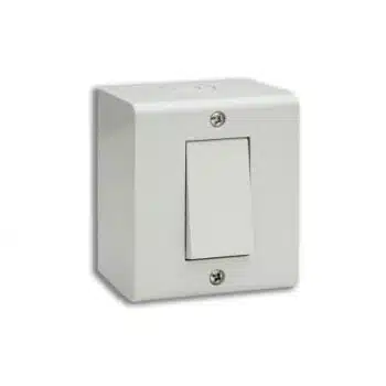 BOITE APPARENTE 1 MODULE S45 blanc