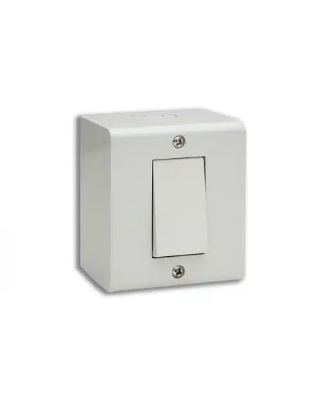 BOITE APPARENTE 1 MODULE S45 blanc