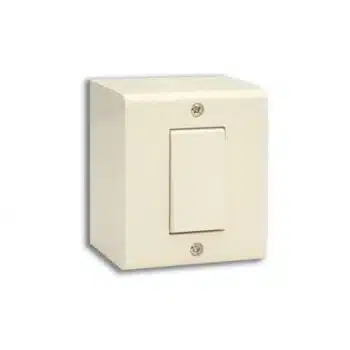 BOITE APPARENTE 1 MODULE S45 IVOIRE