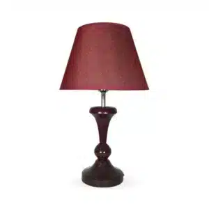 Lampe de Chevet – Bois – 52X30Cm Marron