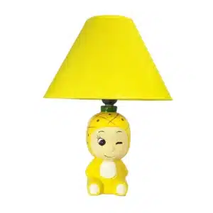 Lampe de chevet Enfant – 37X28 Cm JAUNE 2