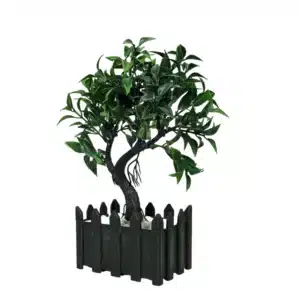 Plante Artificielle – avec pot en plastique – 26 X 11 Cm lominos tunisie