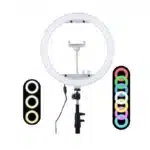 Ring-Light-46cm-RGB-MJ18-Avec-3-Niveau-De-Blanc-trepied-anneau-lumineux-pour-selfie