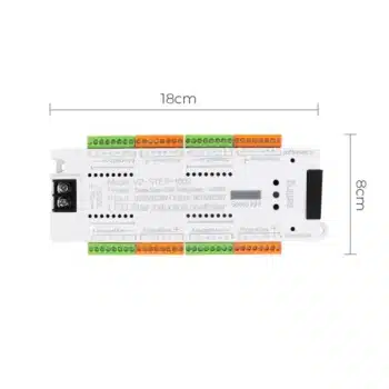 1 main kit de controleur de lumiere descalier avec detecteur de mouvement led bande flexible automatique eclairage descalier 32 canaux dc 12v 24v