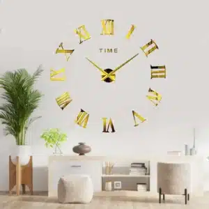 Montre Murale 3D Autocollant 120cm lominos.tn