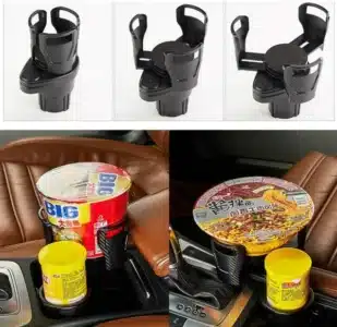 porte gobelet de voiture universel 2en1 1