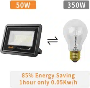 projecteur exterieur led 50w ip66 tunisie