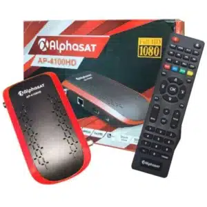 Récepteur Alphasat 4100hd + 2 Commandes + clé WIFI + 6 ABONNEMNETS