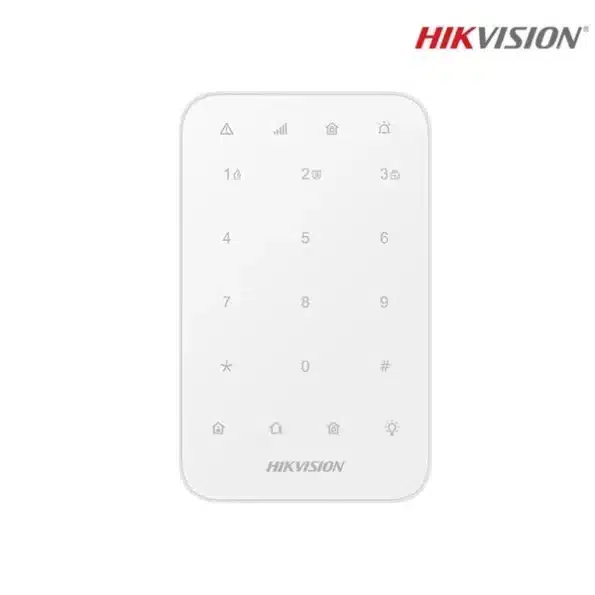 Clavier LED sans fil pour alarme Hikvision AX PRO Hikvision DS-PK1-LT-WE