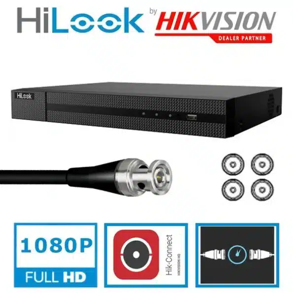 Enregistreur HILOOK DVR-204G-K1 - 1080P - H.265 - 4 canaux