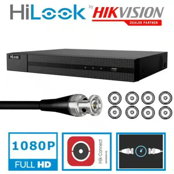 Enregistreur HILOOK DVR-208G-K1 - 1080P - H.265 - 8 canaux