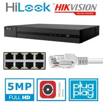 Enregistreur HILOOK NVR-108MH-C/8P - 8 Ch 8PoE - 4K