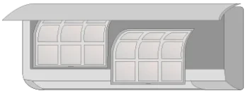 Détacher les filtres à air