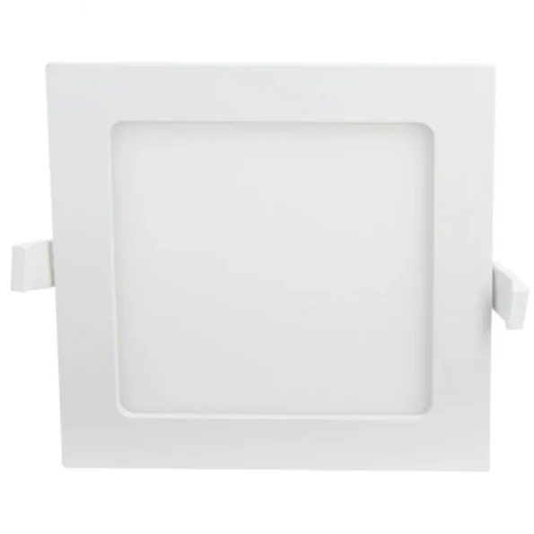 Spot LED encastrable extra plat Lumière blanche 6500k Carre