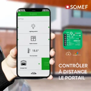 Module commande portail  électrique SBW-01 SOMEF